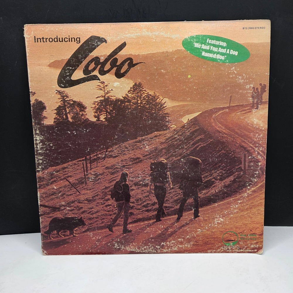Lobo Introducing Lobo Vinyl LP Record 1971 Big Tree - Me And You And A Dog